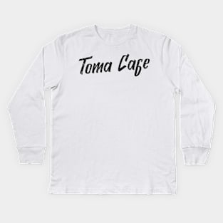 Toma Cafe riyadh Kids Long Sleeve T-Shirt